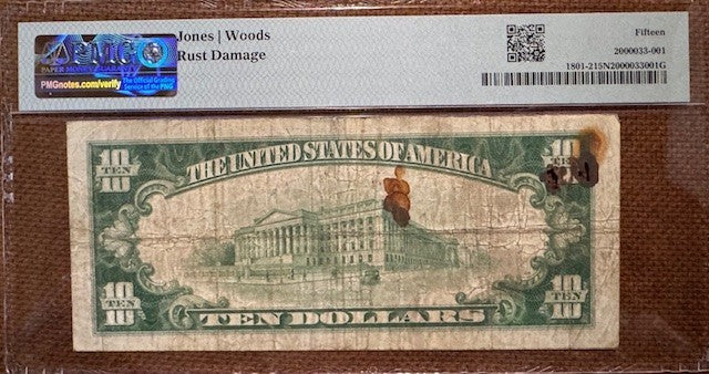 Sunnyside WA.  One of only 4 1929 Type 2 National Bank Notes from this charter!