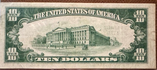 Seattle WA.  First National Bank of Seattle charter 11280 series 1929 banknote.