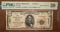 SERIAL NUMBER 1  First National Bank in Anoka Minn.  PMG 30
