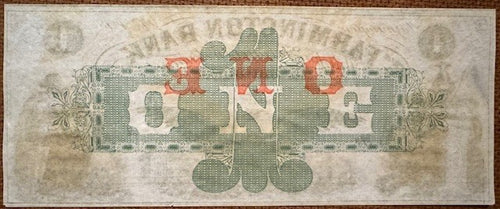 $1 Farmington New Hampshire Obsolete Currency note!