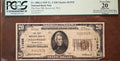 Stanwood WA 1929 $20 Type 1 Banknote VF20 Apparant