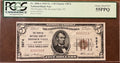 Serial number 1.   The Peoples National Bank of Hoosick Falls New York $5