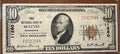 Seattle WA.  First National Bank of Seattle charter 11280 series 1929 banknote.