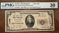 First Seattle Dexter Horton National Bank.  $20 type 1 PMG 30 national banknote.