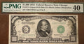 $1000 1934 Federal Reserve Note PMG 40!