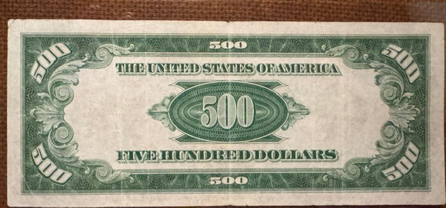 $500 Redeemable in Gold
