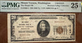 Mount Vernon WA, The Skagit National Bank $20 PMG 25 EPQ!